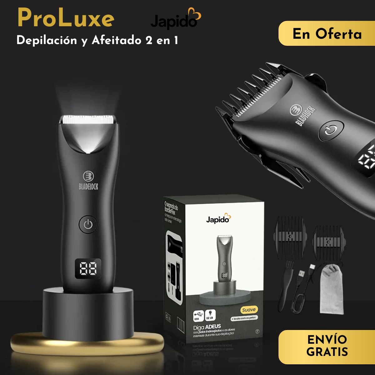 ProLuxe DualShave - Depilación y Afeitado 2 en 1