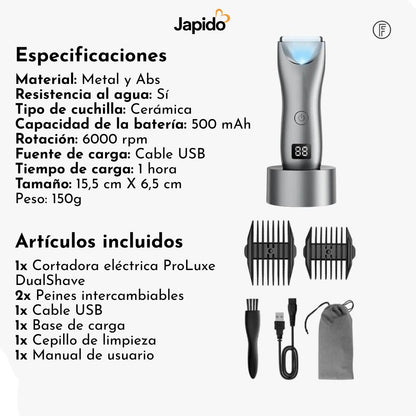 ProLuxe DualShave - Depilación y Afeitado 2 en 1