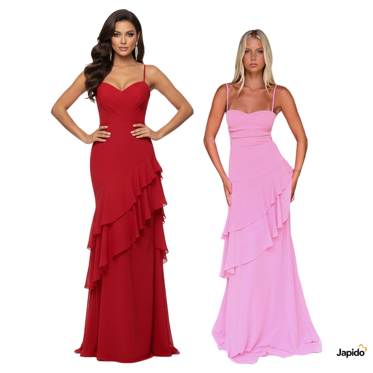 El Vestidazo Soñado: Olanes en Cascada y Espalda de Corsé