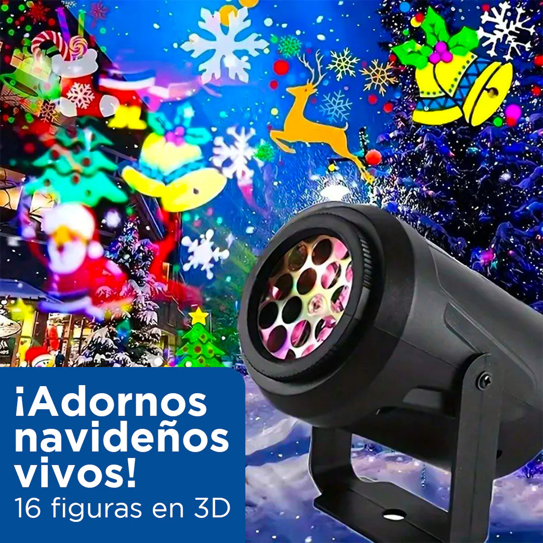 Proyector de Figuras Navideñas - Navfeliz