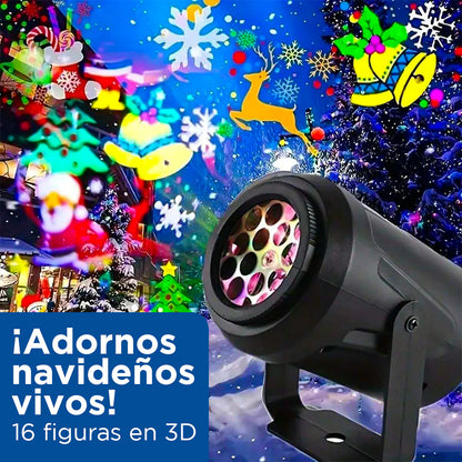 Proyector de Figuras Navideñas - Navfeliz